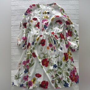 Floral Sleeve Dress